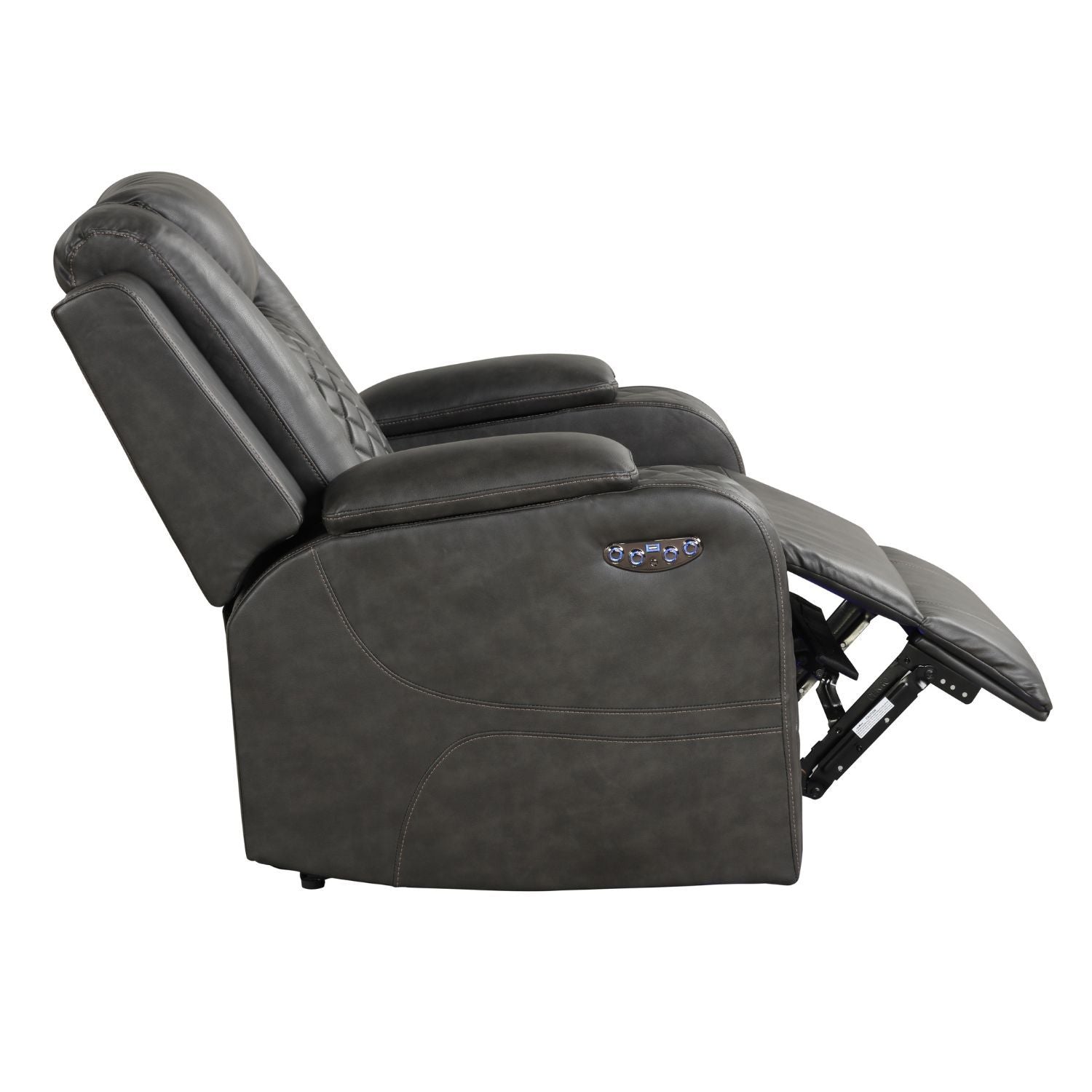 Benz - LED & Power Recliner Chair With Adjustable Headrest