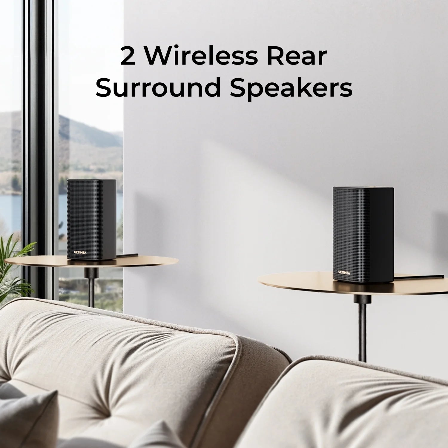 5.1.2Ch Sound Bar with Dolby Atmos, Surround Sound System for TV with 2 Surround Speakers, Sound Bar for Smart TV, Soundbar with Subwoofer for Home Theater, BT 5.4, HDMI Earc, Skywave Series
