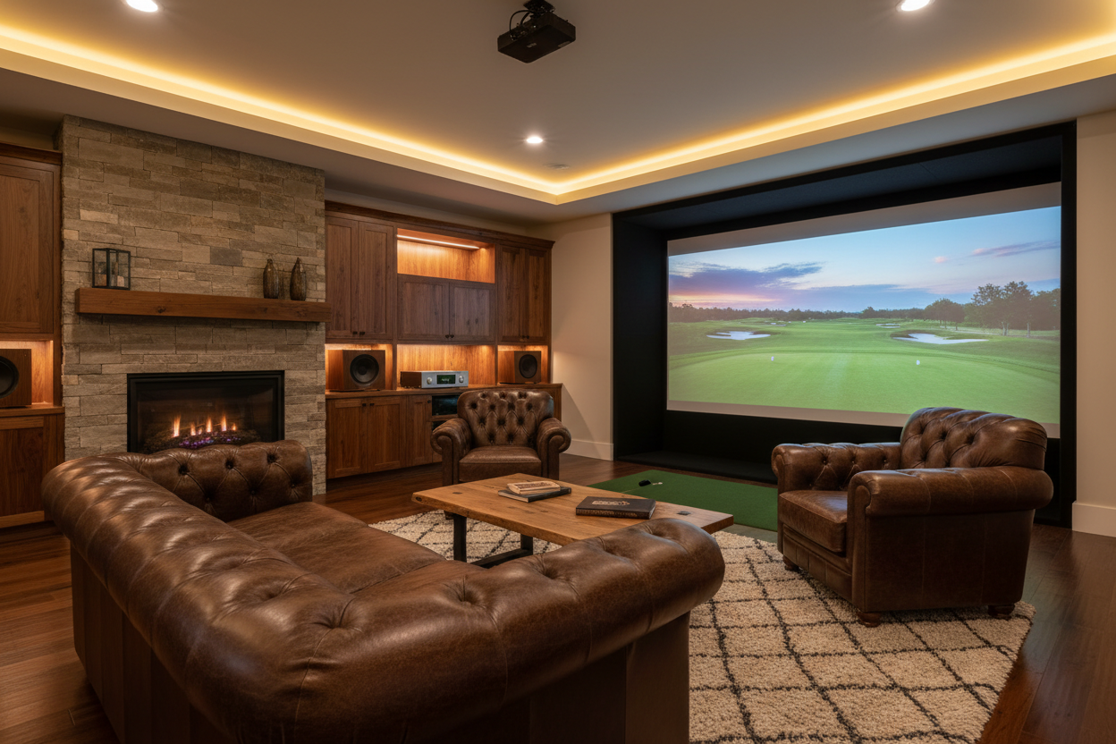 Premium Home Entertainment Setup